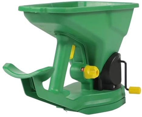 BESPORTBLE Handheld Seeder Hand Crank Seed Spreader for Garden Grass Seed Spreader Portable