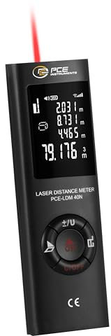 PCE Instruments PCE-LDM 40N Laser-Entfernungsmesser Li-Ionen Akku 40 m
