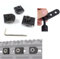 ProWildGear 3PCS Used for PEQ DBAL-A2 M600 Cable Management for Mlok Compatible Metal Rail Cover Cable Clip Hunting Accessories