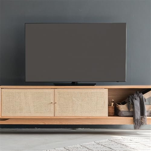 Mateju TV Dust Cover Indoor Universal TV Cover for Wall Mounted Morandi Color Elastic Dustproof TV Screen Protector for 32” to 75”Television/PC Display, Home Decoration (Dark gray,32-37 inches)