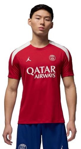 Paris Saint-Germain 2024/25 Fourth Jordan Dri-Fit Fußball-Trikot Mit Kurzen Ärmeln Für Herren, Wings Jrdn Red/Wings Jrdn Red/Phantom, HJ3389-660, S