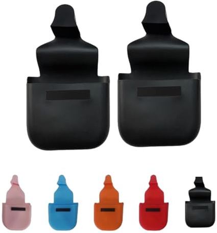 2 Stück wiederverwendbare Benzinpumpenhandschuhe, aus Silikon, wiederverwendbar, Schwarz, mit magnetischer Halterung, Silikonhandschuhe zum Pumpen von Gas, bequeme Kraftstoffhandschuhe