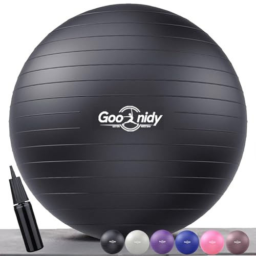 Gros Ballon Grossesse Gonflable, Swiss Ball Chaise Femme Enceinte Pour Pilates Gym Yoga Fitness, Ballon Assise Siege Bureau Adulte Ergonomique (Sport, Renforcement Musculaire & Kinesitherapie Dos)
