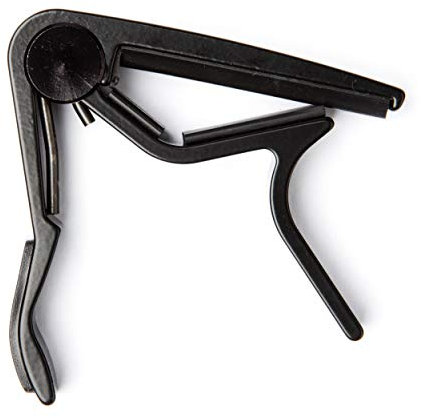 Jim Dunlop Flacher Trigger Kapodaster, Schwarz