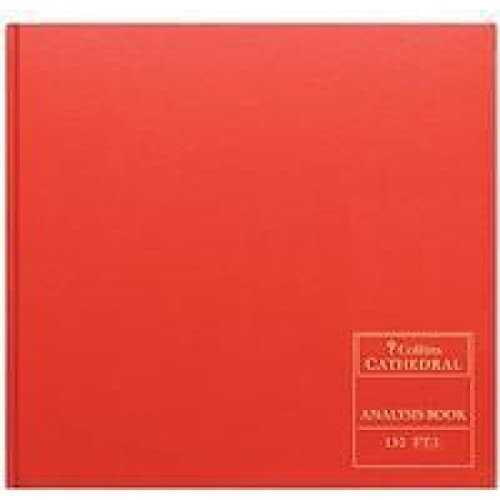 Collins Ltd 061330 150 Series Cathedral Analysis Book, 14 Cash Columns, 297 x 315 mm, 96 Pages