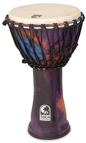 TOCA TO803205 Djembe Freestyle 10'' Woodstock lila SFDJ-10WP