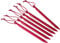 MSR Groundhog Zelthering-Set, 6er-Pack, regulär, 19,1 cm, Rot