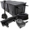 WilTec Kit Complet: CBF-350C Filtre de Bassin jusqu'à 90000 L, NEO10000 Pompe de Filtration 10000l/h 80W, CUV-218 Lampe UV 18W, 25m Tuyau 25 mm, HJ-943 Fontaine 800l/h 16W