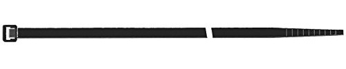 Hesse Kabelbinder 4,5 x 280 mm, 100 Stück, schwarz, 491126.0