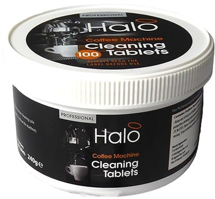 Halo Coffee Machine Cleaning Tablets 100 Tablet Pack