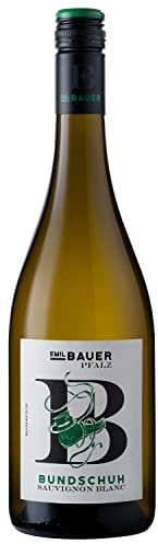 Emil Bauer „Bundschuh“ Sauvignon Blanc, Trockener Weißwein aus der Pfalz (1 x 0.75l)