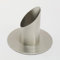 Langkerzenleuchter Messing, Silber, Ø 3,5 cm matt, Mega-Leuchter
