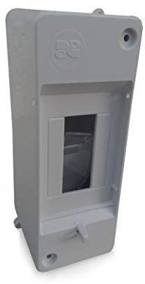 EPN Verteiler Aufputz IP20 für 2 Module/Automaten aus Plast mit 2 Dreiphasig Schaltkreisen, Teilenummer 1