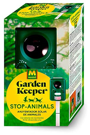 Masso 06351 Stop Animals Ahuyentador Solar, Multicolor