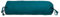 Saffron HANDICRAFTS Baumwolle 240TC – Nackenrollenbezug, rund, abnehmbarer Bezug für Nackenrolle, Beinstütze, Yoga-Übung, Meditation, Bettsofa, Couch (Blaugrün, 20 x 60 cm)