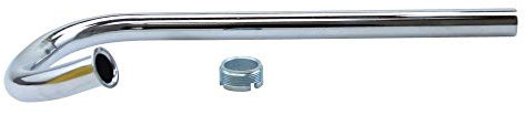 NSU Quickly Auspuff Krümmer + Überwurfmutter 24mm rechts Quickly 50 N S F