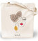Loxato Stoffbeutel Bedruckt - Stofftasche - Baumwolltasche Bedruckt 100% B35 x H42 x T8 cm - Tragetasche Canvas-Stoff 220 g/m2 - Jutebeutel - Einkaufstasche Lange Henkel 70cm - Einkaufsbeutel