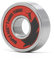 MAPLE ACE Turbo Skateboard Kugellager rot, mit Spacers (8 Pack)