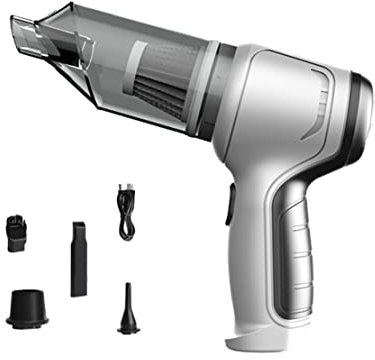 Aspirateur À Main Sans Fil, Aspirateur De Voiture 3 en 1, Mini Aspirateur De Voiture Avec 9000pa Haute Puissance Rechargeable Sans Fil, Pour La Maison, La Voiture, Le Sac De Maquillage, Etc...