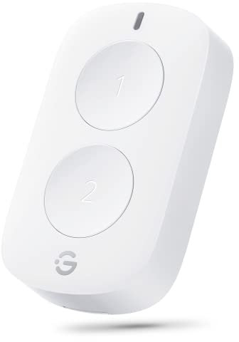 GoveeLife Smart Mini interruttore a doppio pulsante, controllo di gruppo più dispositivi, pulsante di controllo wireless versatile, alimentato a batteria, supporta la maggior parte dei prodotti Govee