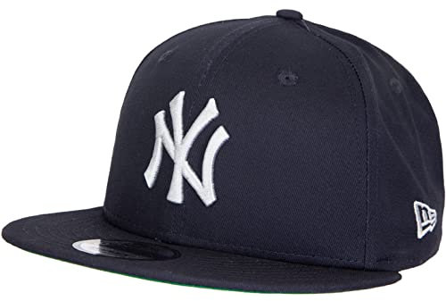 New Era MLB Team Side Patch NY Yankees 9Fifty Snapback Cap (DE/NL/SE/PL, Alphanumerisch, M, L, Navy)