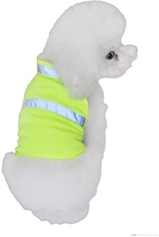POPETPOP Gewichtsweste Für Hunde Hundelichter Für Nachtspaziergänge Reflektierendes Hundegeschirr Reflektierende Hundeweste Kleines Katzengeschirr Orange Jacke Arbeit Der Hund Schneeanzug
