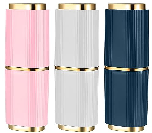 lzijun Zahnbürsten Etui Reise Set,3 STK Tragbarer Zahnbürste Etui, Zahnbürstenetui Reisen, Zahnputzbecher, Zahnbürstenbox, Zahnbürsten Behälter Etui für Kinder Camping Reisen