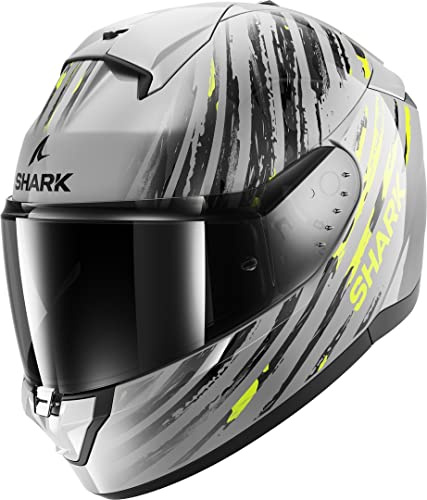 SHARK, Integraler Motorradhelm RIDILL 2 ASSYA Grey/Yellow SAY, XS