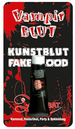 30 ml de sang artificiel très réaliste I Sang de vampire I Maquillage I Blessures I Zombie I Fancy pour Halloween I Costume de théâtre et cosplay