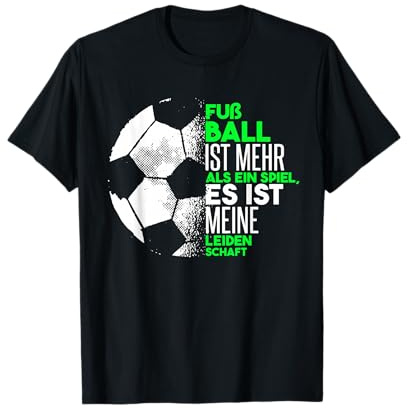 Fußballer Sprüche Fußballspieler Kinder Jungen T-Shirt