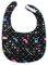 LittleForBig Baumwolle Wasserdichtes Babydoll Bedruckt Erwachsene Lätzchen mit Verstellbarem Klettverschluss - Baby Gamer Erwachsene Lätzchen