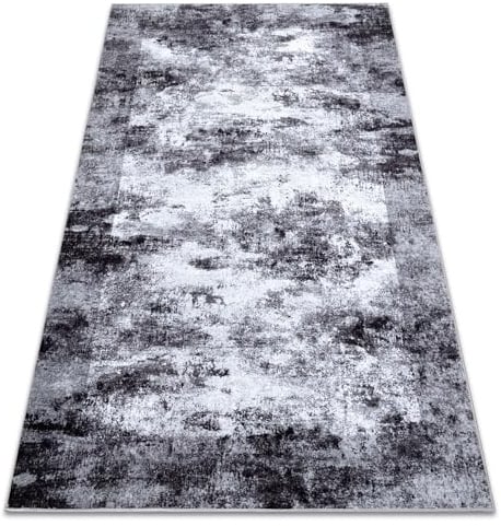 rugsx MIRO 52241.801 Waschteppich Anti-Rutsch grau 200x290 cm