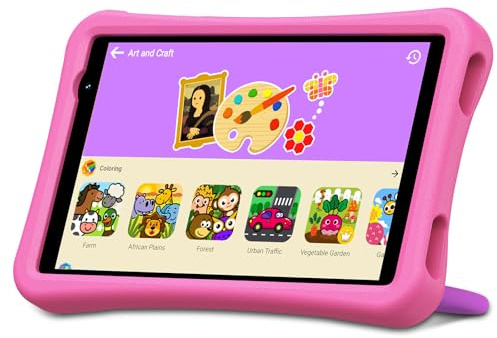 UMIDIGI G1 Tab Mini Kids Touch Tablets 7 (3+4) GB/32GB/TF 1TB Quad-Core Parental Control Tablet for Children, WiFi 6/BT5.0, 5000mAh