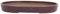 Bonsai-Shopping Bonsai - Schale, Waldschale, oval 34 x 24 x 4.5 cm Bordeaux 51338