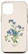 Hülle für iPhone 14 Forget Me Not Flower Boho Wildflower Vintage Botanical