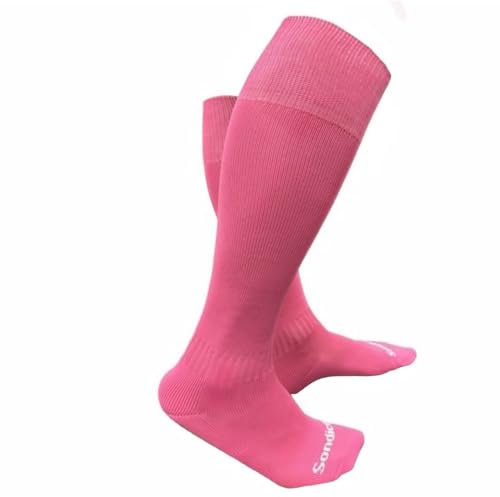 Sondico Chaussettes de football pour homme, rose, 7-11