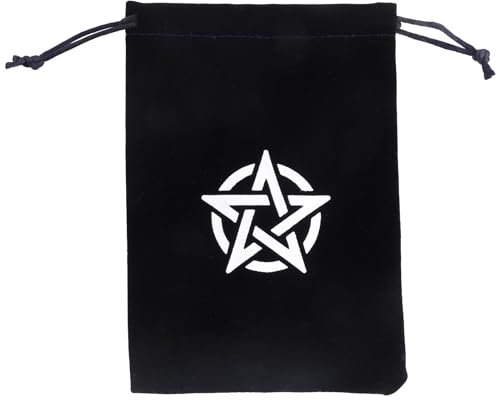 YIBOZI Samt-Aufbewahrungstasche für Brettspiele, Karten, Kordelzug, Orakel, Karten, Reisetasche, Schmuckbeutel