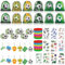 VAIAV Fußball Mitgebsel Kindergeburtstag Fußball Kordelzug Party Tasche Fussball Einladungskarten Jungen Fussball Tattoos Kinder Fußball Geschenke für jungen(60 Stück)