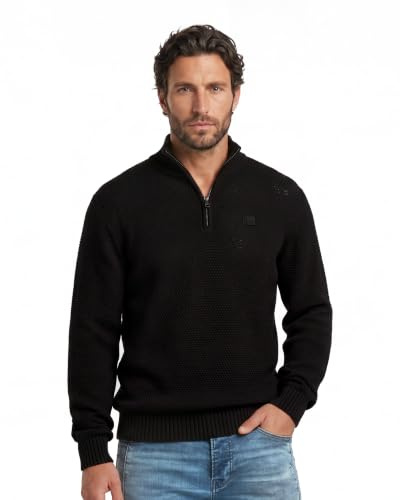 G-STAR Herren Honey Comb Structure Skipper Knit