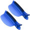 Lot de 2 pinces à cheveux pour cheveux - Isolation thermique - Séparateur de vitesse - Pince d'extension de perruque pour les traitements professionnels ou à domicile