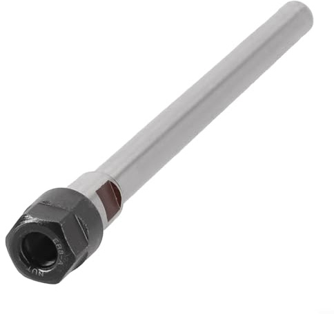 HomeVortex Zylinderschaft Verlängerung Spannzangenhalter ER8 ER11 ER16 ER20 Serie CNC-Drehmaschine Werkzeug Fräsen Verlängerungsstange 8-25 mm Durchmesser Hochgeschwindigkeitsstahl (C8-ER8A)