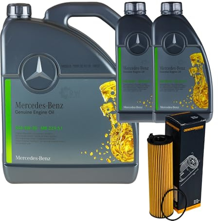 Inspektionspaket Filterset mit Motoröl MB 229.51 5W-30 Ölfilter