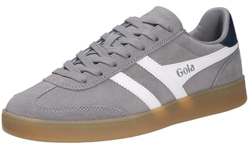 Gola Viper CMB735NW Trainers, Cement White Navy Rubber, 6 UK