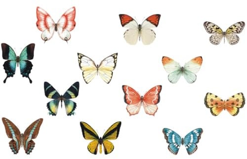 WEKADRIN Pegatina Anticolisión para Ventanas Adhesiva Estática de PVC sin Pegamento Calcomanía Decorativa 3D para Alerta de Aves Fácil de Quitar Diseño Vibrante para Hogar y Oficina