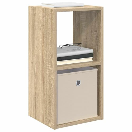 vidaXL Nachttisch Sonoma-Eiche 30,5 x 27 x 59,5 cm Holzwerkstoff, Holz-Nachttisch, moderner Beistelltisch, vielseitiger Möbel, platzsparend, stylisch für Schlafzimmer