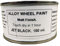 1 x 150ml Matt Black Alloy Wheel Paint