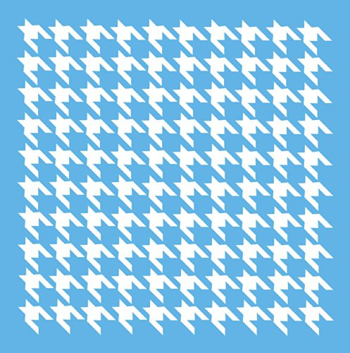 Americana Decor Hahnentrittmuster, Blau, 31 x 31 x 0,3 cm