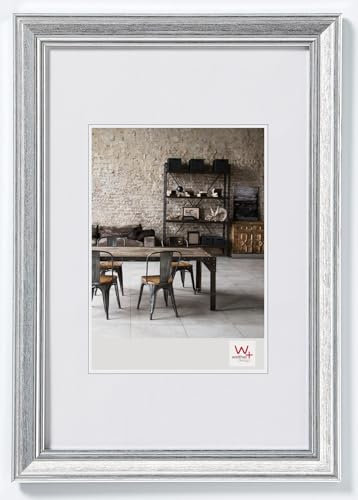 Walther JA520S Bilderrahmen Lounge Rahmen, 15 x 20 cm, Silber