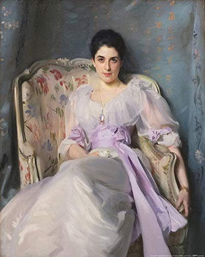 1art1 John Singer Sargent Poster Portrait Der Lady Agnew of Lochnaw, 1892 Kunstdruck Bild 50x40 cm