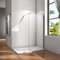 100x200cm Walk in Duschwand Duschtrennwand 10mm Easy-clean Nano Glas Duschabtrennung